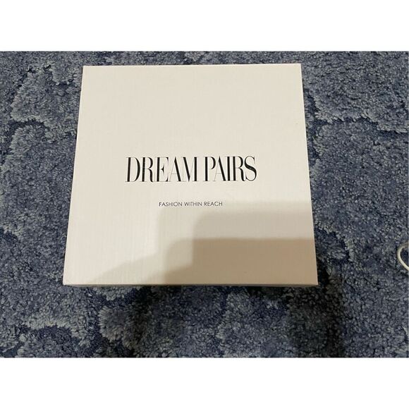 Brand New Dream Pairs Women’s US 5.5 Black Suede Ankle Booties Boots With Box - Picture 3 of 7